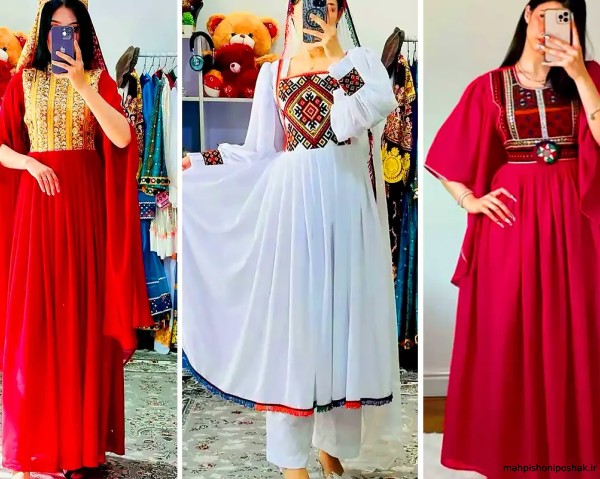 مدل لباس افغانی عروس و داماد مدل لباس افغانی عروس و داماد