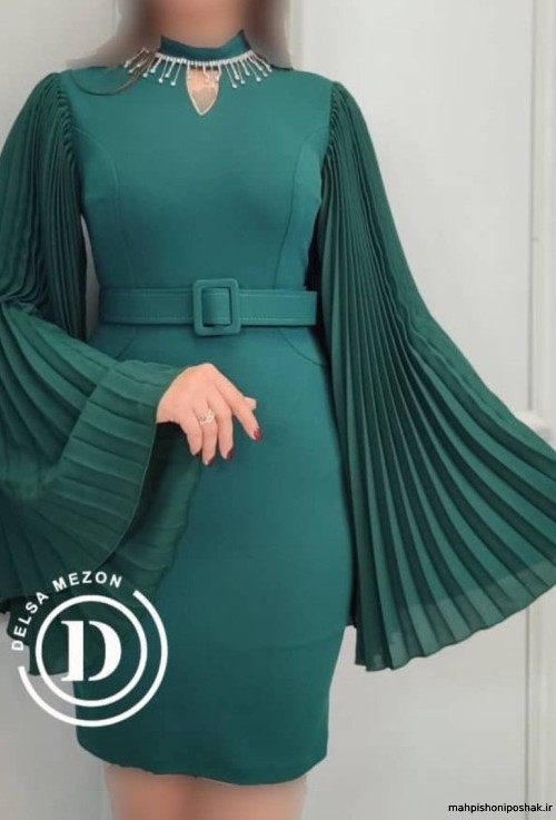 مدل پیراهن پایین پلیسه