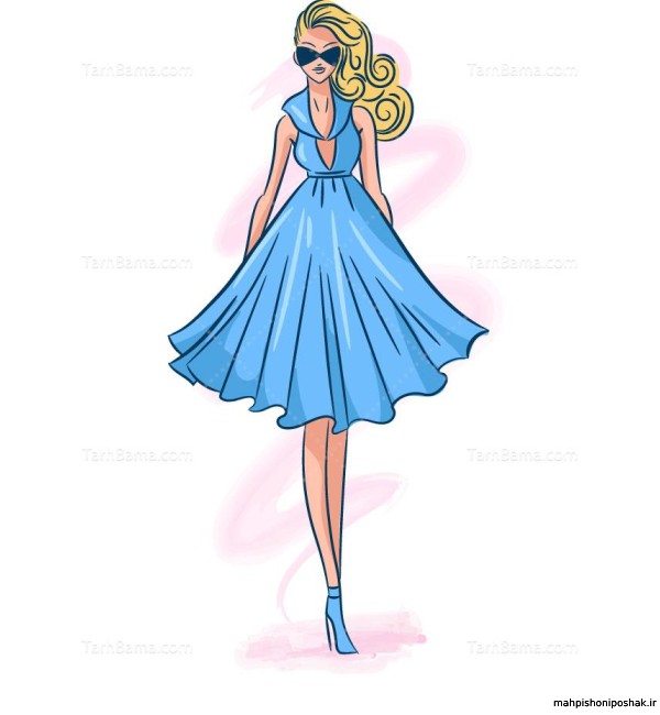 مدل لباس برای فتوشاپ