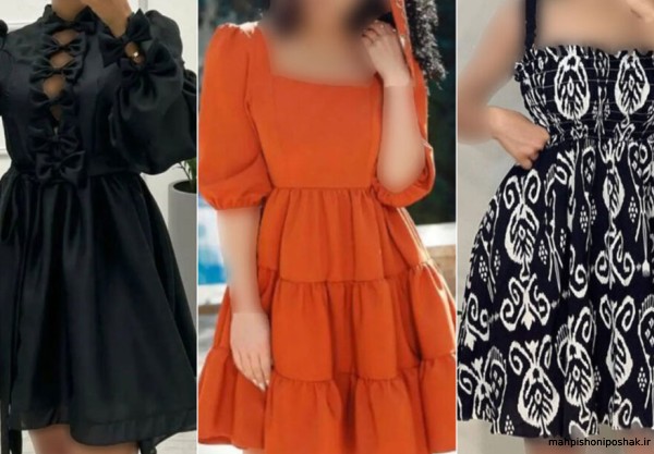 مدل سارافون دخترانه عروسکی مدل سارافون دخترانه عروسکی