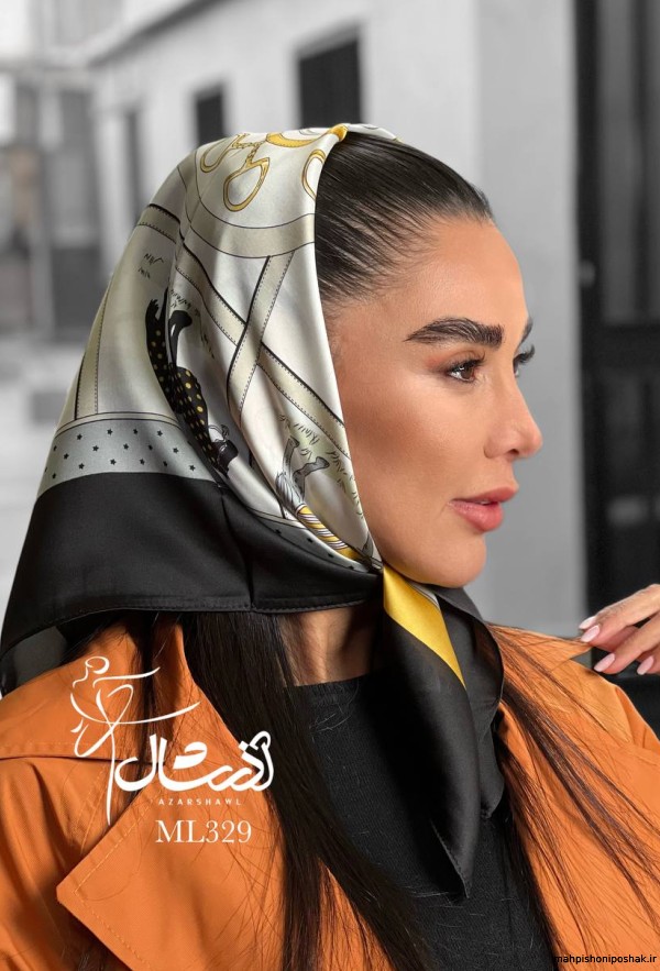 مدل روسری ابریشمی زنانه مدل روسری ابریشمی زنانه