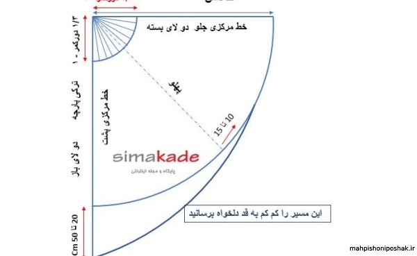 مدل دامن تمام کلوش کوتاه