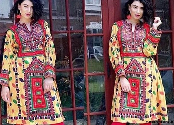 مدل چین لباس بلوچی زنانه مدل چین لباس بلوچی زنانه