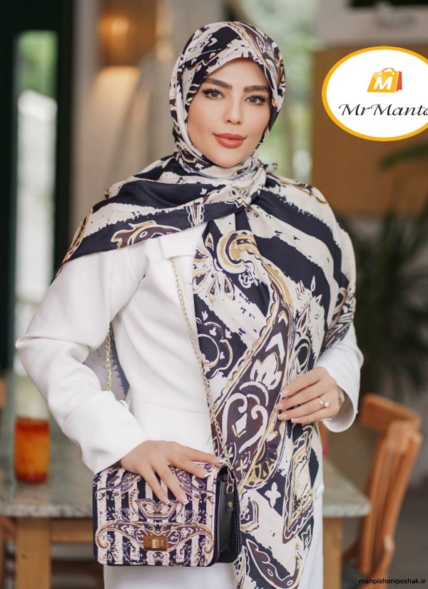 مدل روسری ابریشمی زنانه مدل روسری ابریشمی زنانه