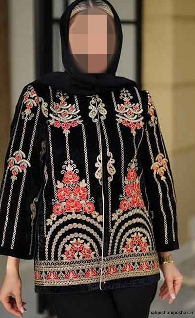 مدل مانتو نقاشی روی پارچه مدل مانتو نقاشی روی پارچه
