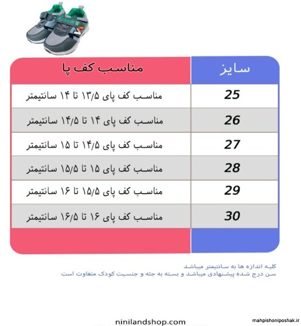 مدل کفش بچه گانه خوب