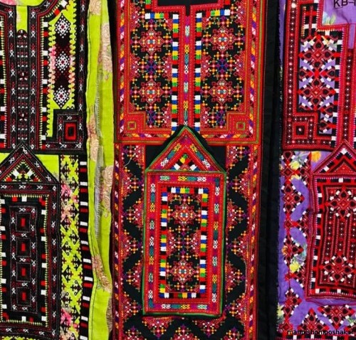 مدل چین لباس بلوچی زنانه مدل چین لباس بلوچی زنانه