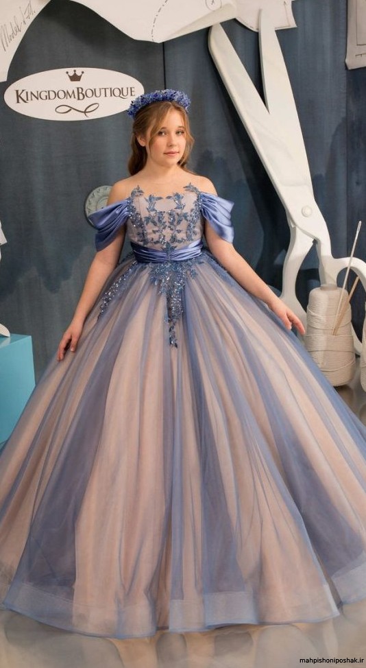 مدل لباس مجلسی کوتاه دخترانه 14 ساله