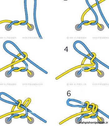 مدل بستن بند کفش ساده