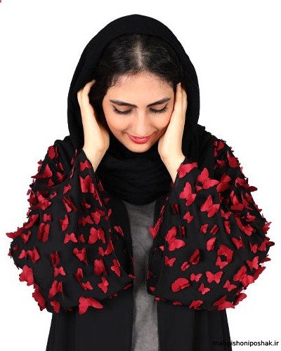 مدل مانتو زنانه حریر مشکی