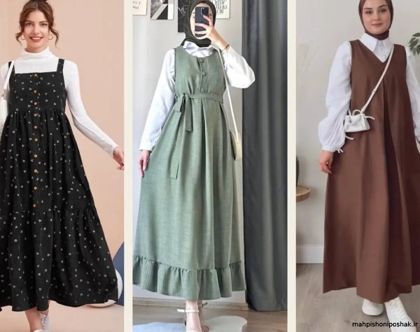 مدل پیراهن و سارافون زنانه