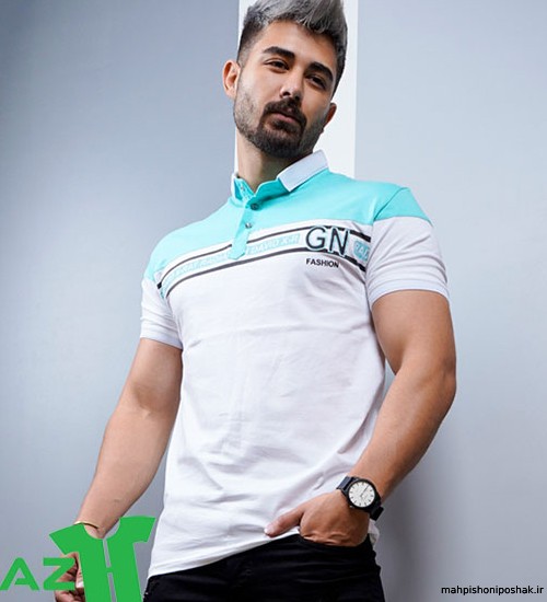 مدل تیشرت مردانه یقه دار مدل تیشرت مردانه یقه دار