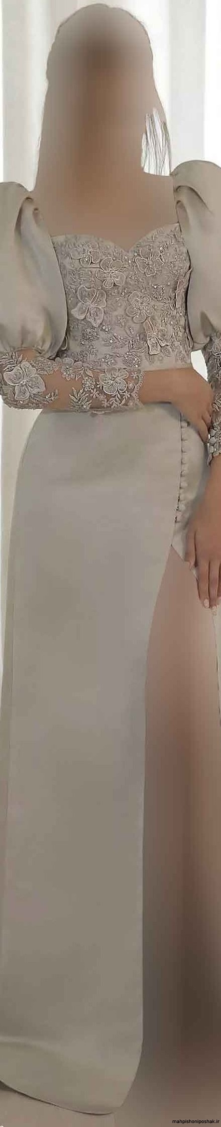 مدل لباس لمه شنی با حریر مدل لباس لمه شنی با حریر