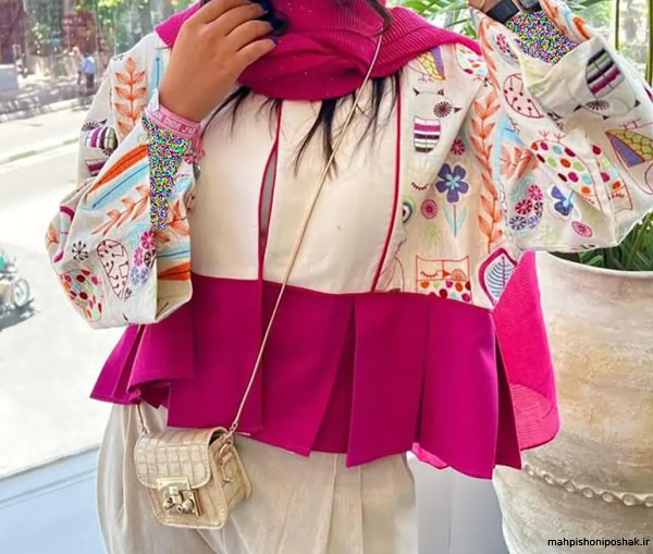 مدل مانتو تابستانه طرح سنتی
