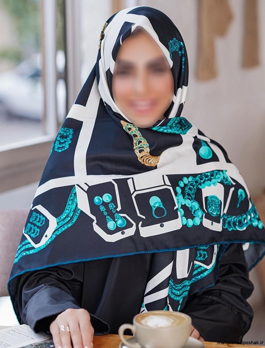 مدل روسری ابریشمی زنانه مدل روسری ابریشمی زنانه