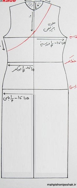 مدل دوخت پیراهن کوتاه زنانه