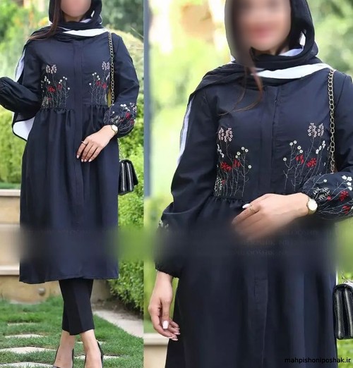 مدل مانتو زنانه گل گلی مدل مانتو زنانه گل گلی