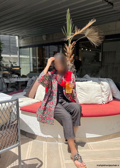 مدل مانتو زنانه گل گلی مدل مانتو زنانه گل گلی