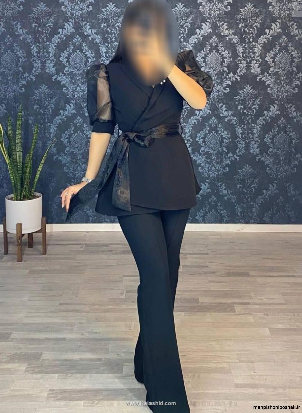 مدل کت شلوار مجلسی زنانه مدل کت شلوار مجلسی زنانه