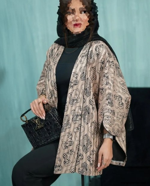 مدل پانچو شیک زنانه