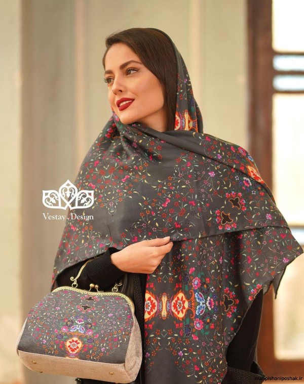 مدل روسری ابریشمی زنانه مدل روسری ابریشمی زنانه