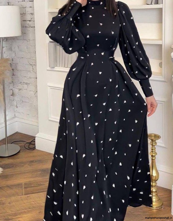 مدل پیراهن بلند جدید دخترانه