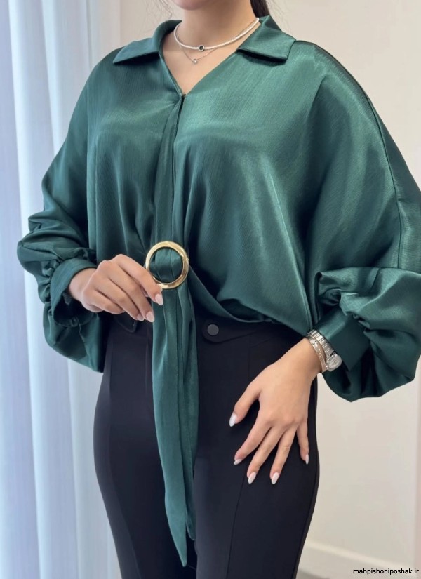 مدل بلوز دخترانه گره ای