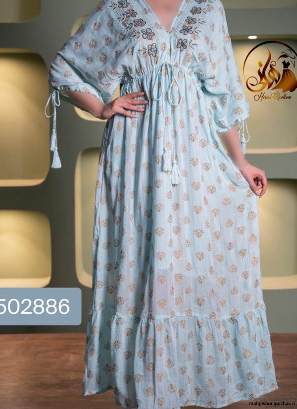 مدل پیراهن ساحلی یقه هفت مدل پیراهن ساحلی یقه هفت
