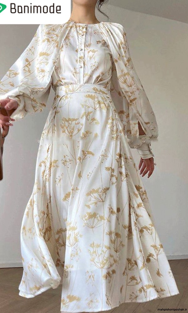 مدل پیراهن بلند جدید دخترانه