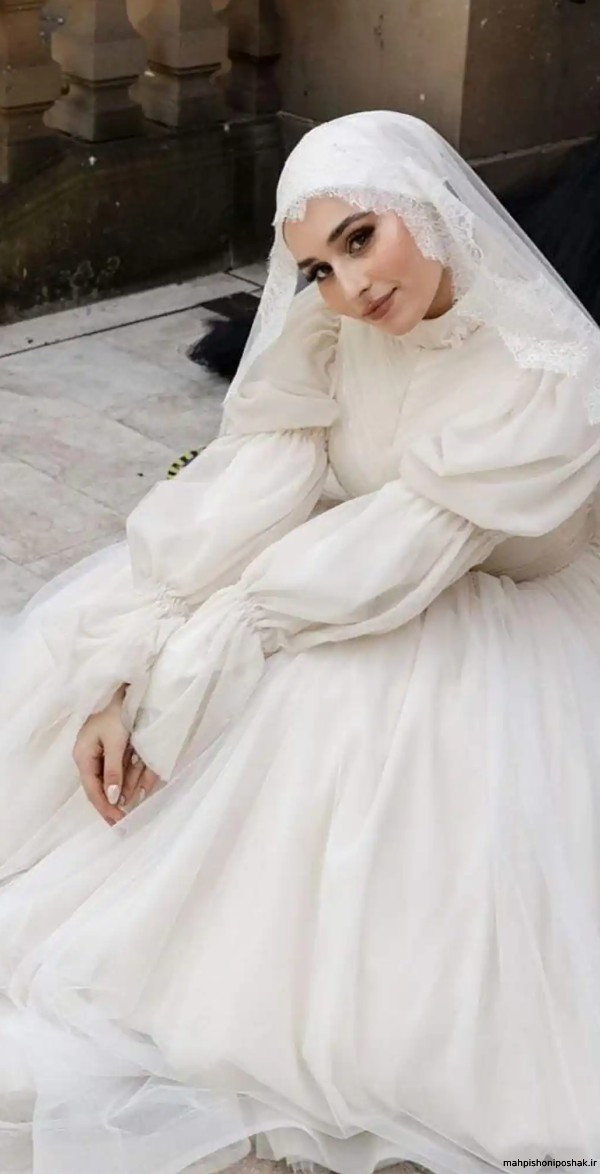 مدل لباس عقد با حجاب