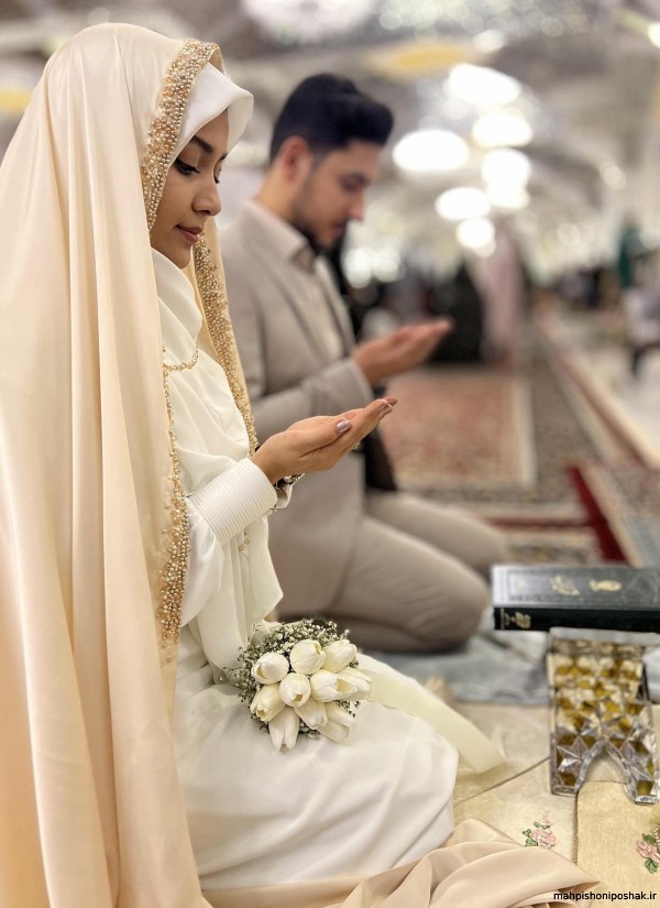 مدل لباس عقد با حجاب