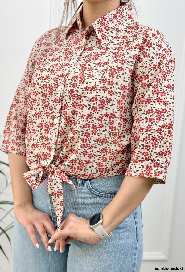 مدل بلوز دخترانه گره ای